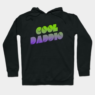Cool Daddio Fathers Day Gift | Trippy birthday gift for Dad Hoodie
